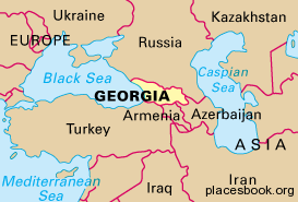 Georgia map